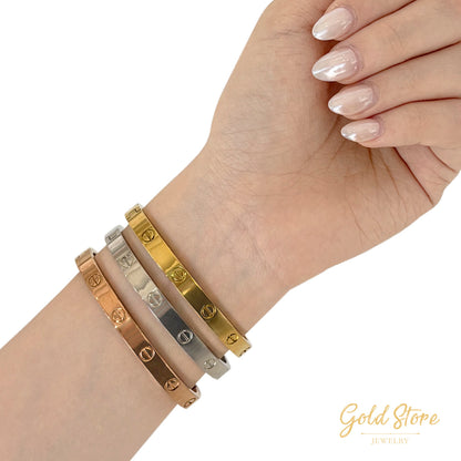 BRAZALETE GRABADO DE TORNILLOS