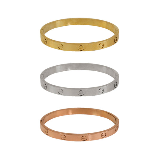BRAZALETE GRABADO DE TORNILLOS