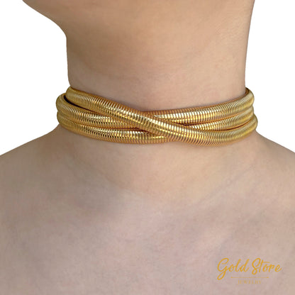 CHOKER TRIPLE ELÁSTICO