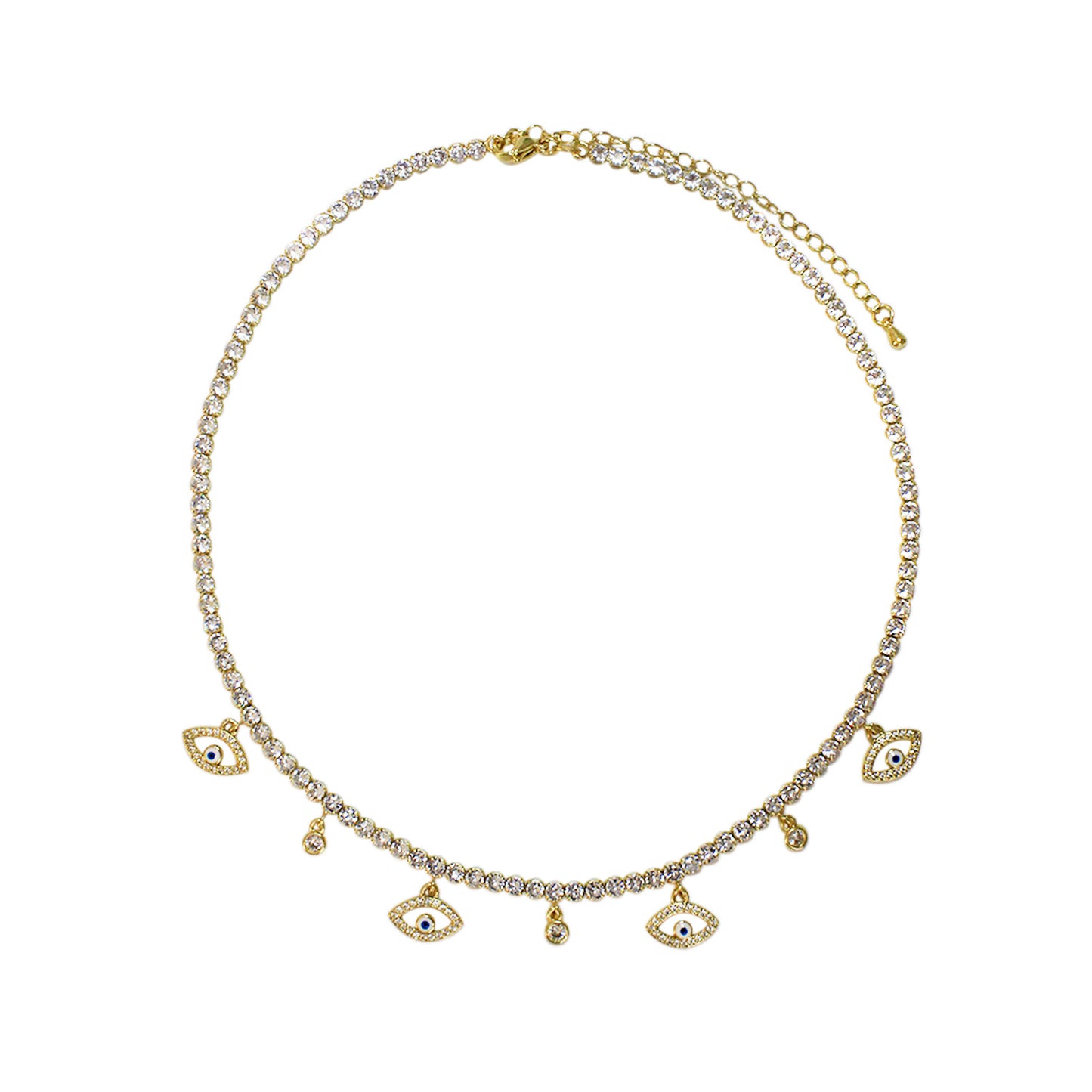 CHOKER OJOS TURCOS