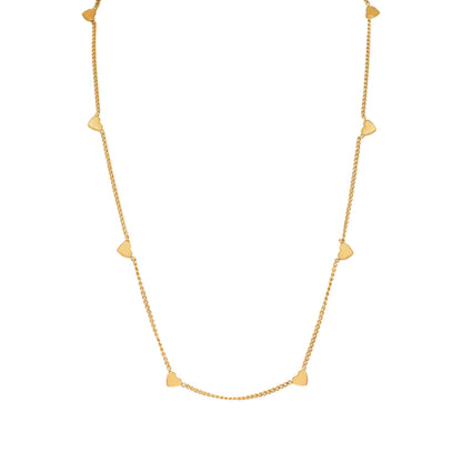 COLLAR 9 CORAZONES MINI