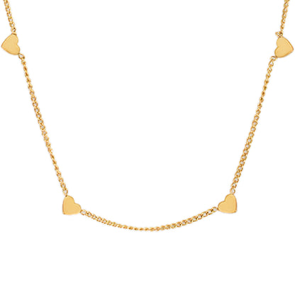 COLLAR 9 CORAZONES MINI