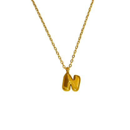 COLLAR INICIAL CHUNKY CHICA