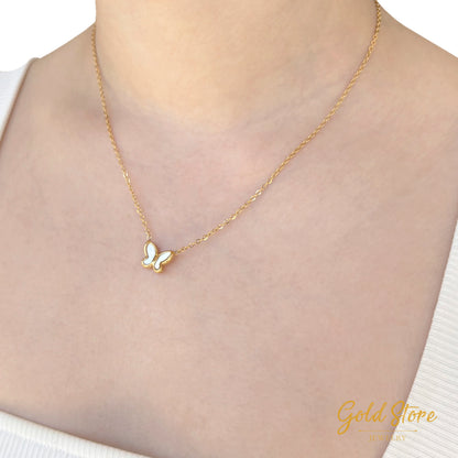 COLLAR MARIPOSA PERLA MADRE