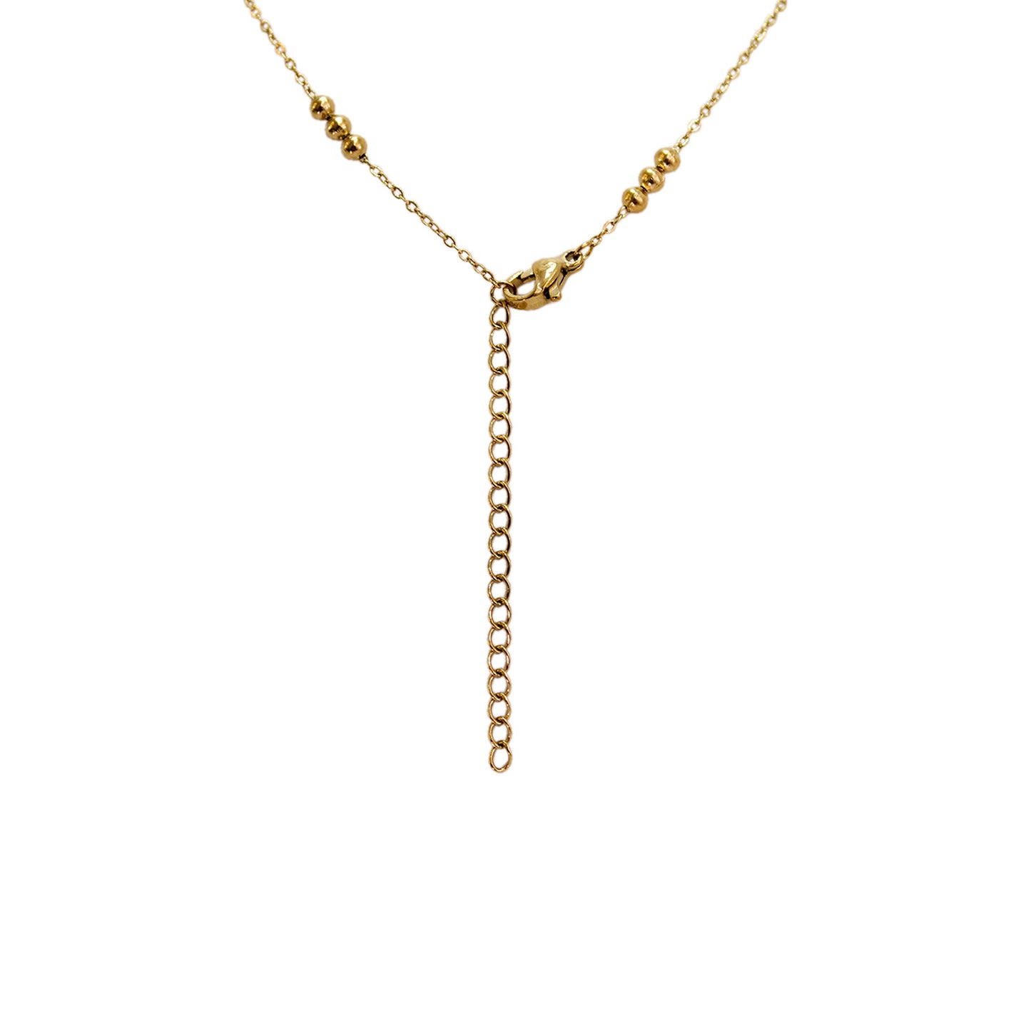 COLLAR ROSA MADRE PERLA