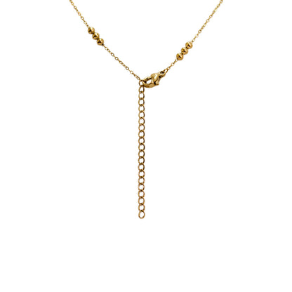 COLLAR ROSA MADRE PERLA