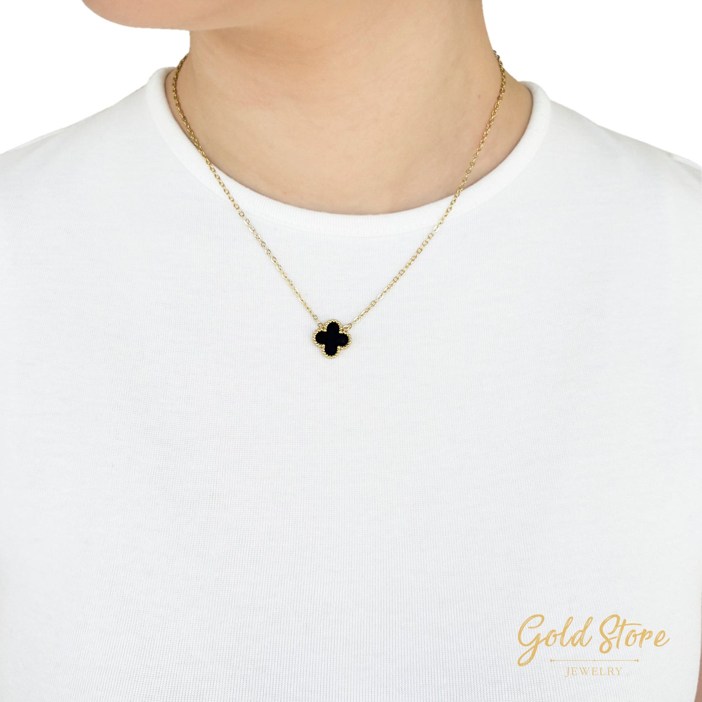 COLLAR TREBOL DE 4 HOJAS