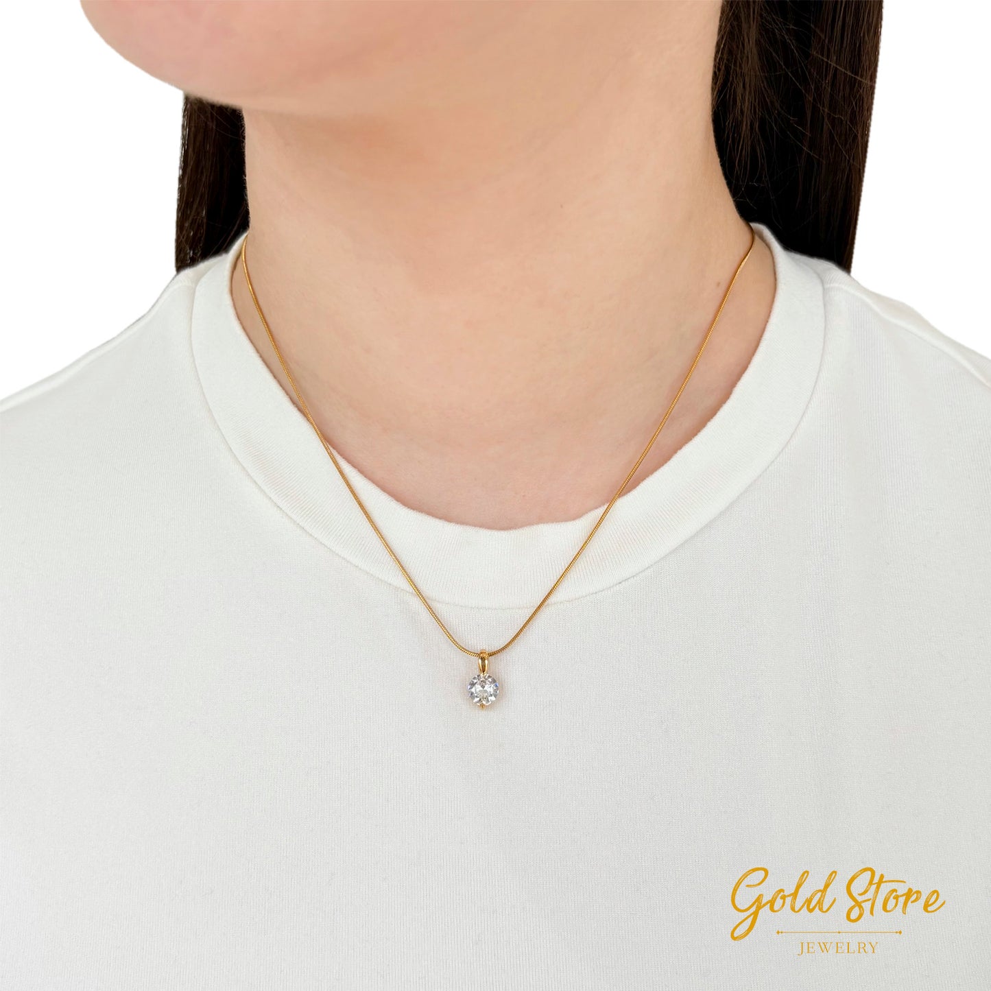 COLLAR ZIRCONIA SENCILLA CHICA