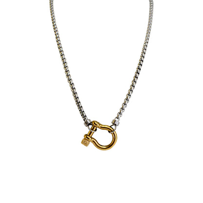 COLLAR HEBILLA BICOLOR