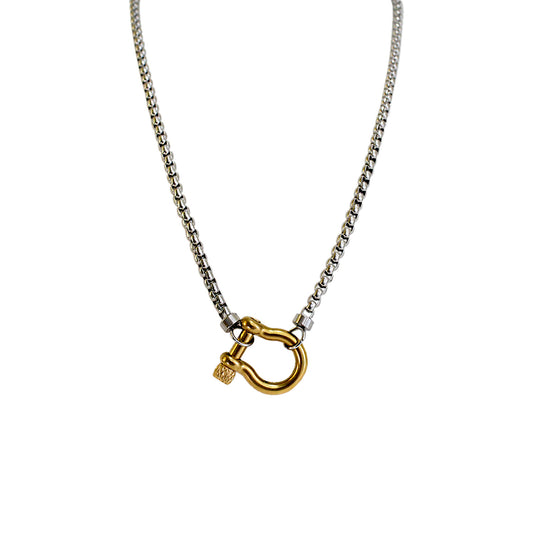 COLLAR HEBILLA BICOLOR