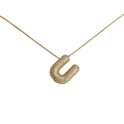 COLLAR INICIAL BALLON ZIRCONIAS
