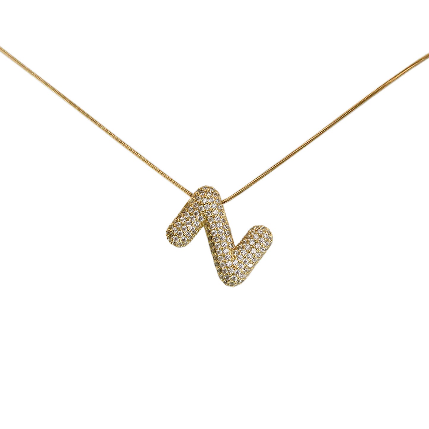COLLAR INICIAL BALLON ZIRCONIAS