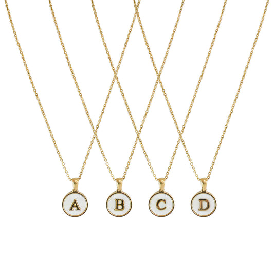 COLLAR INICIAL PERLA MADRE