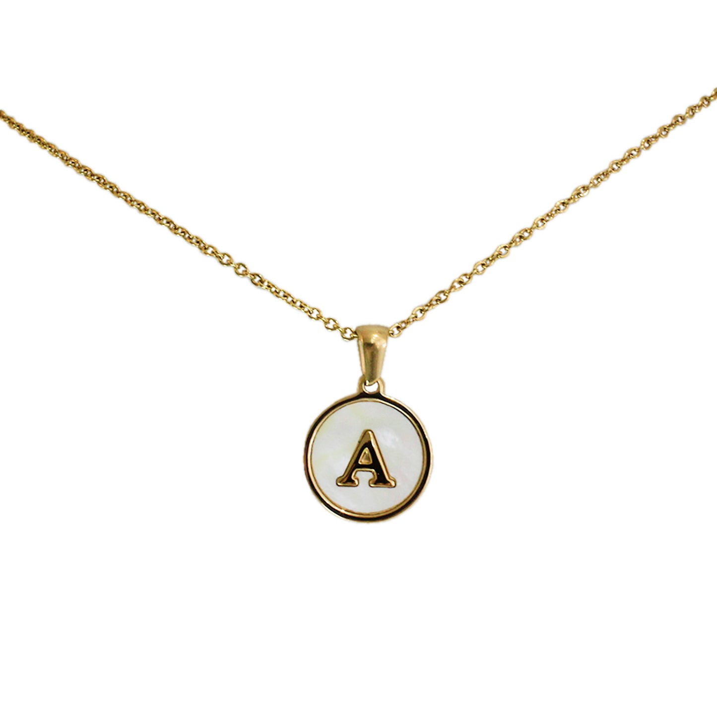 COLLAR INICIAL PERLA MADRE