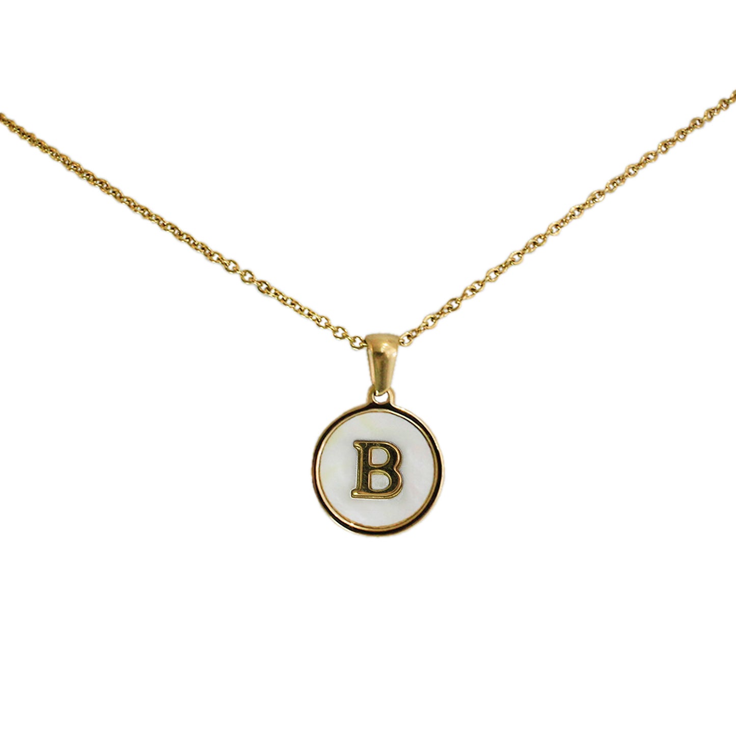 COLLAR INICIAL PERLA MADRE