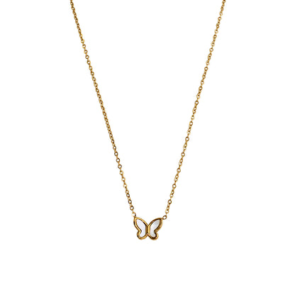 COLLAR MARIPOSA PERLA MADRE