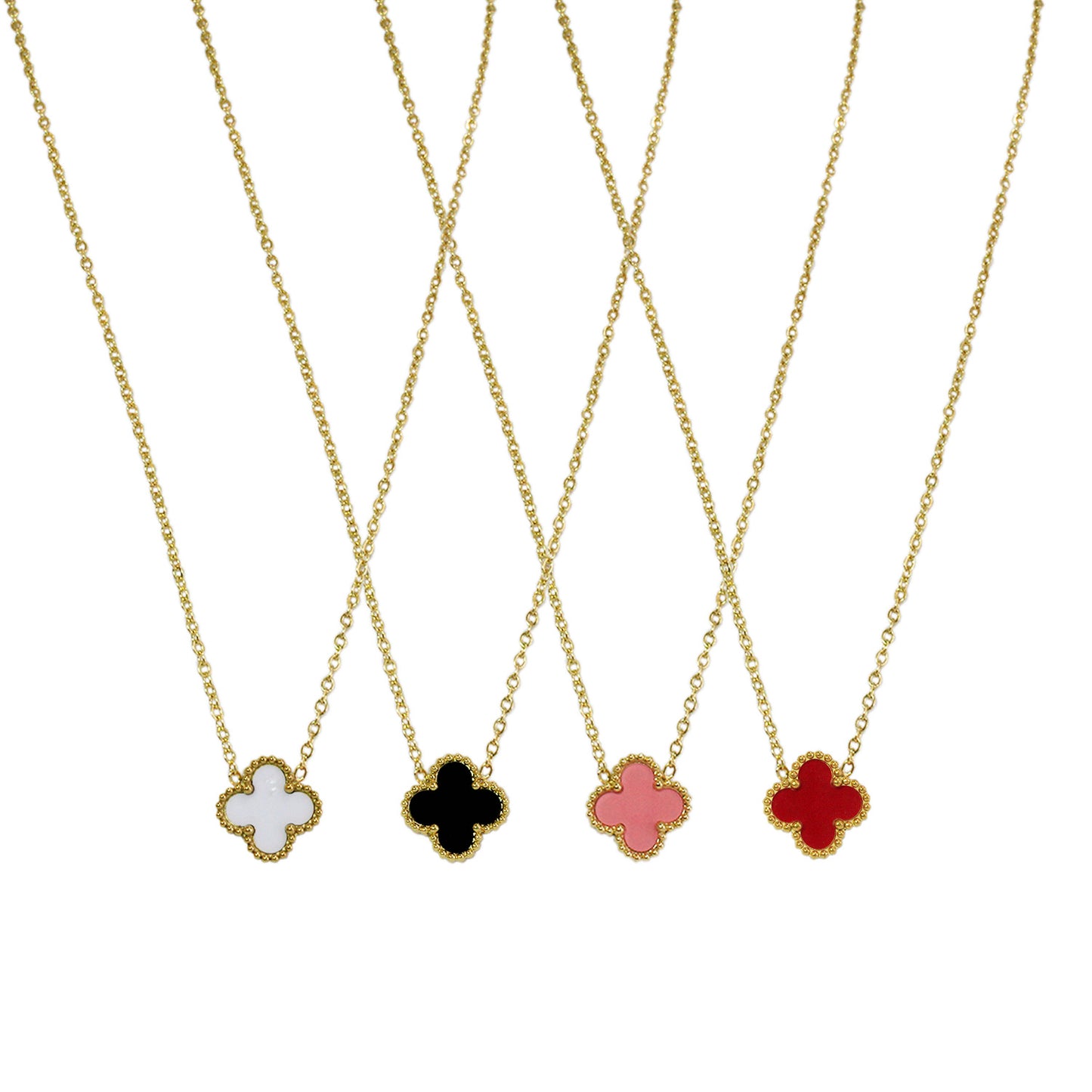 COLLAR TREBOL DE 4 HOJAS