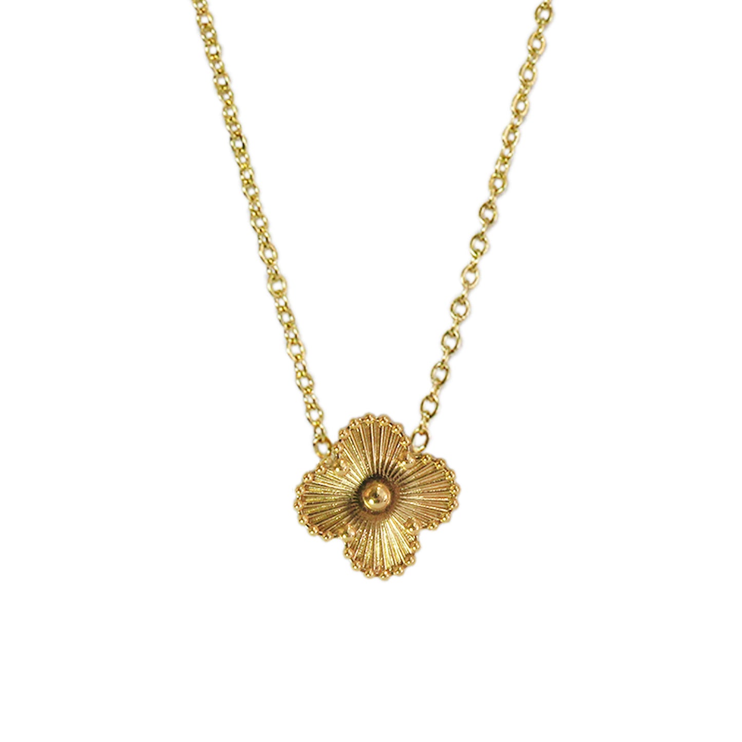 COLLAR TREBOL DE 4 HOJAS