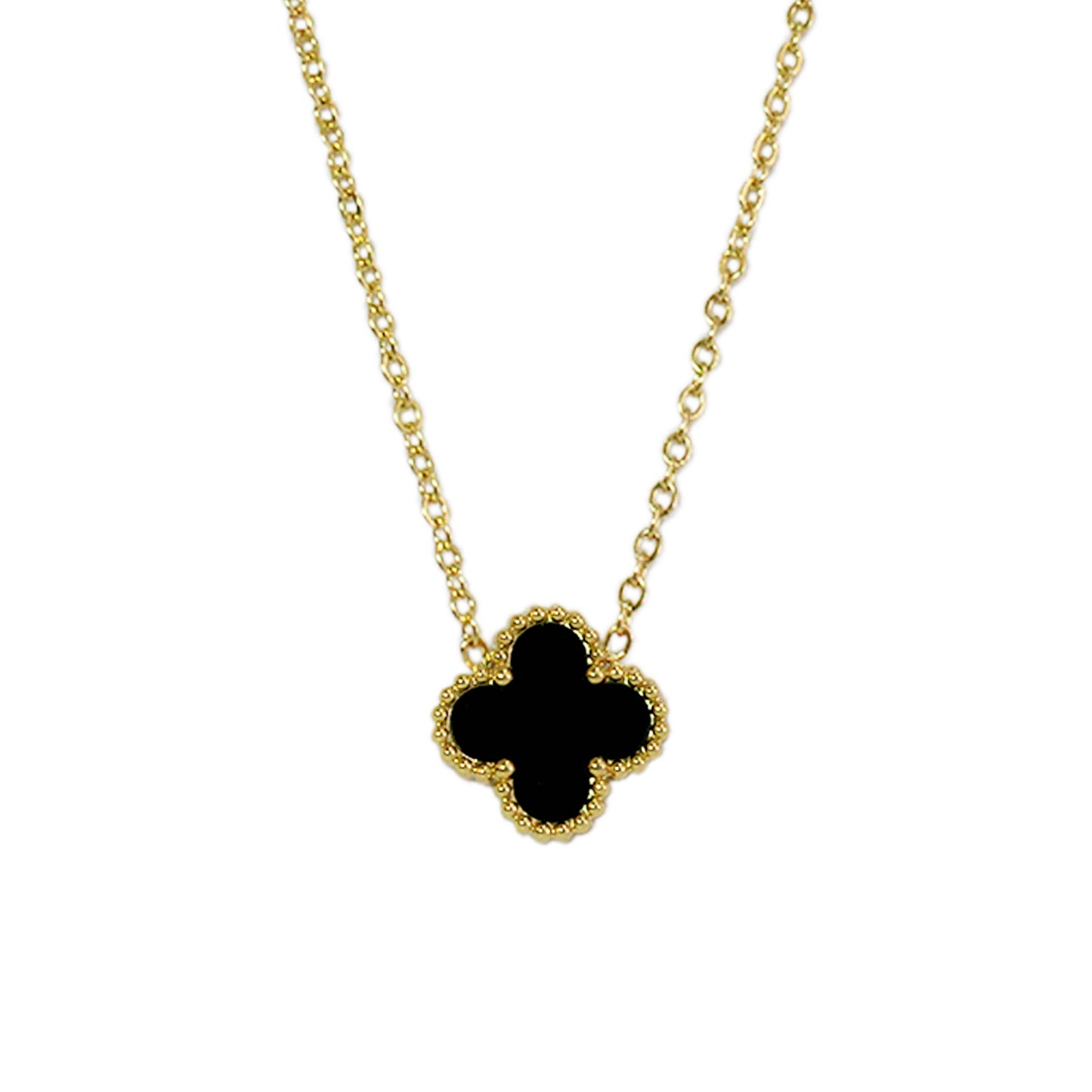 COLLAR TREBOL DE 4 HOJAS