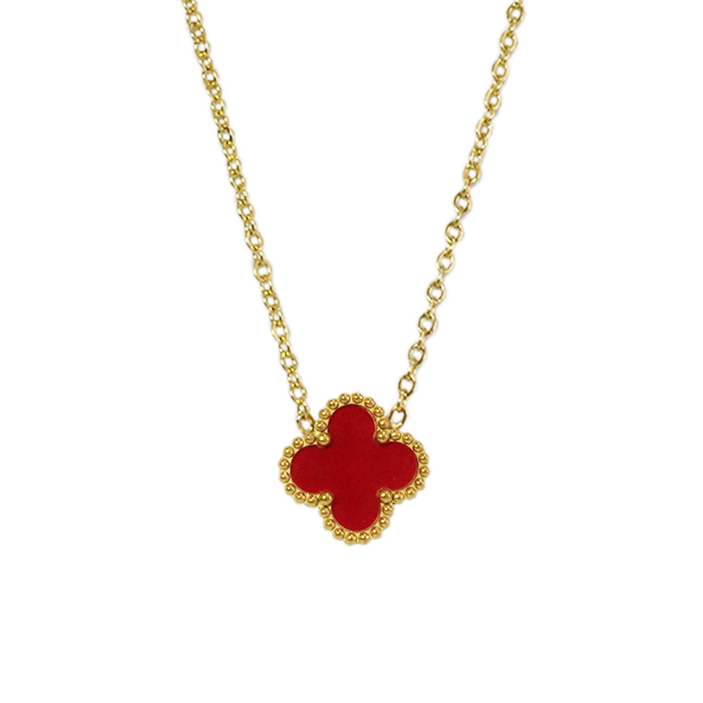 COLLAR TREBOL DE 4 HOJAS