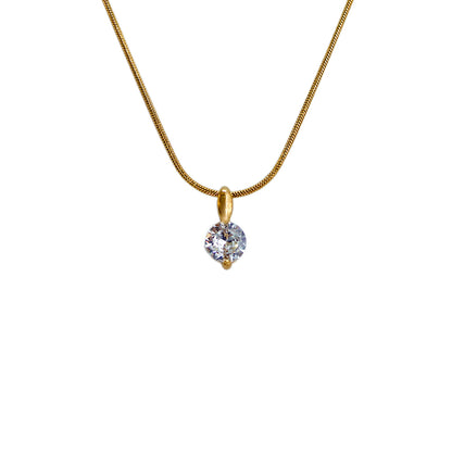 COLLAR ZIRCONIA SENCILLA CHICA