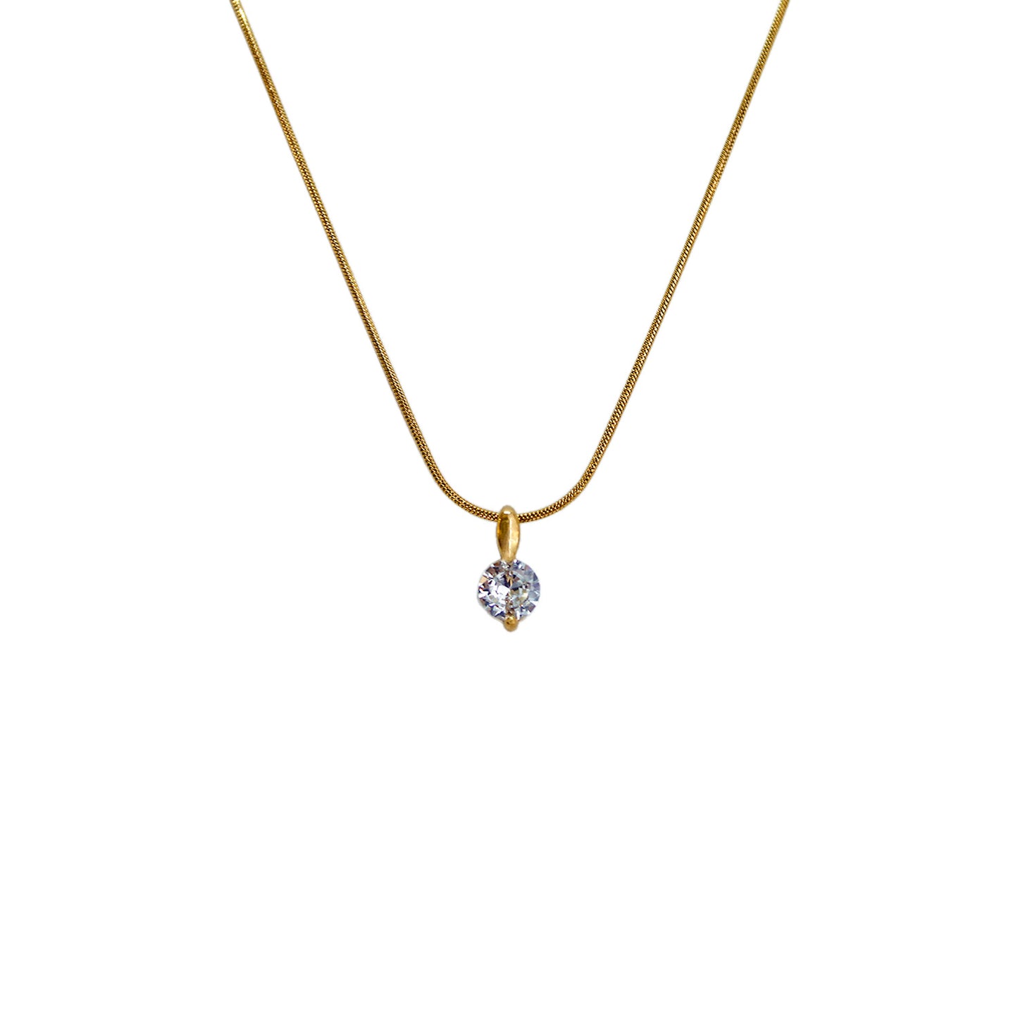 COLLAR ZIRCONIA SENCILLA CHICA
