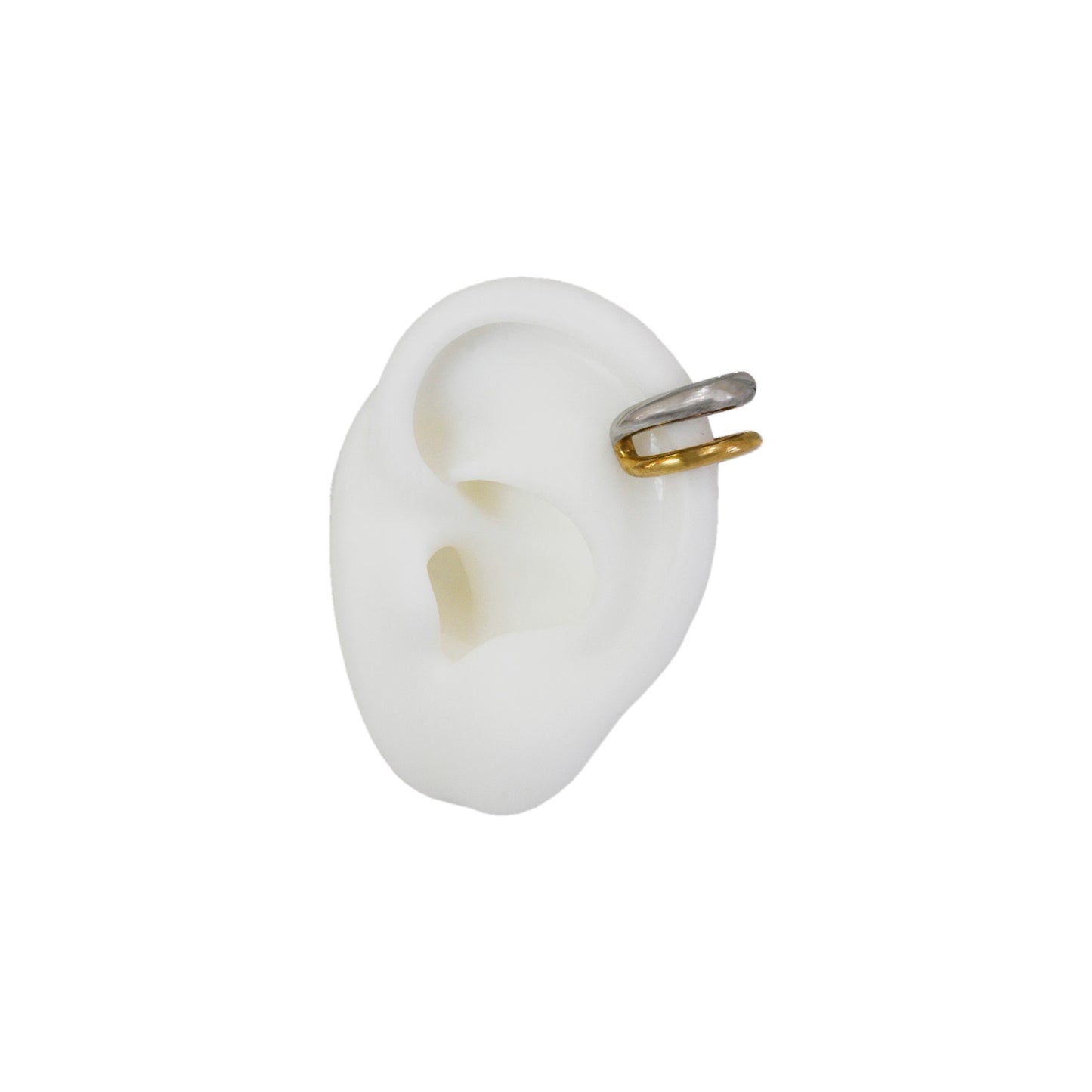 EAR CUFF BICOLOR DOBLE