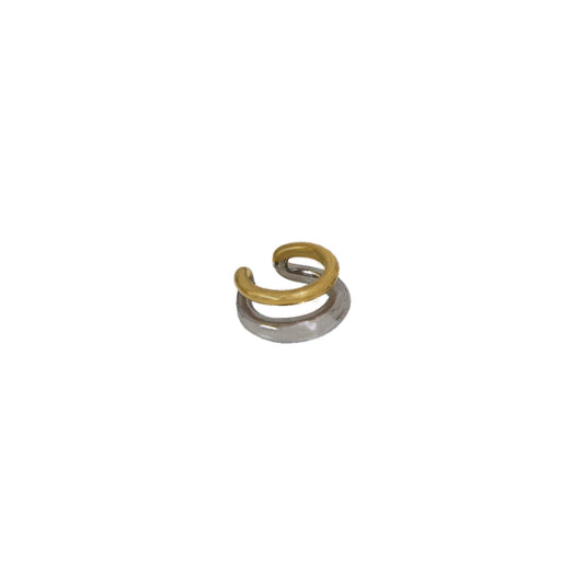 EAR CUFF BICOLOR DOBLE
