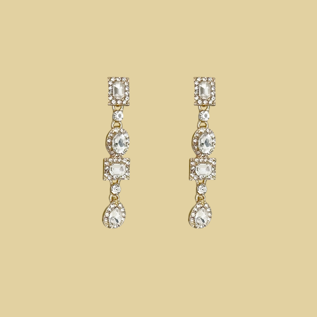 ARETES LARGOS ELEGANTES