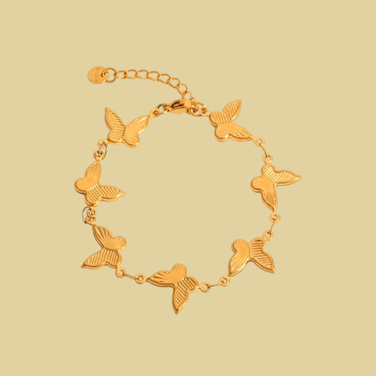 PULSERA MARIPOSAS JUNTAS