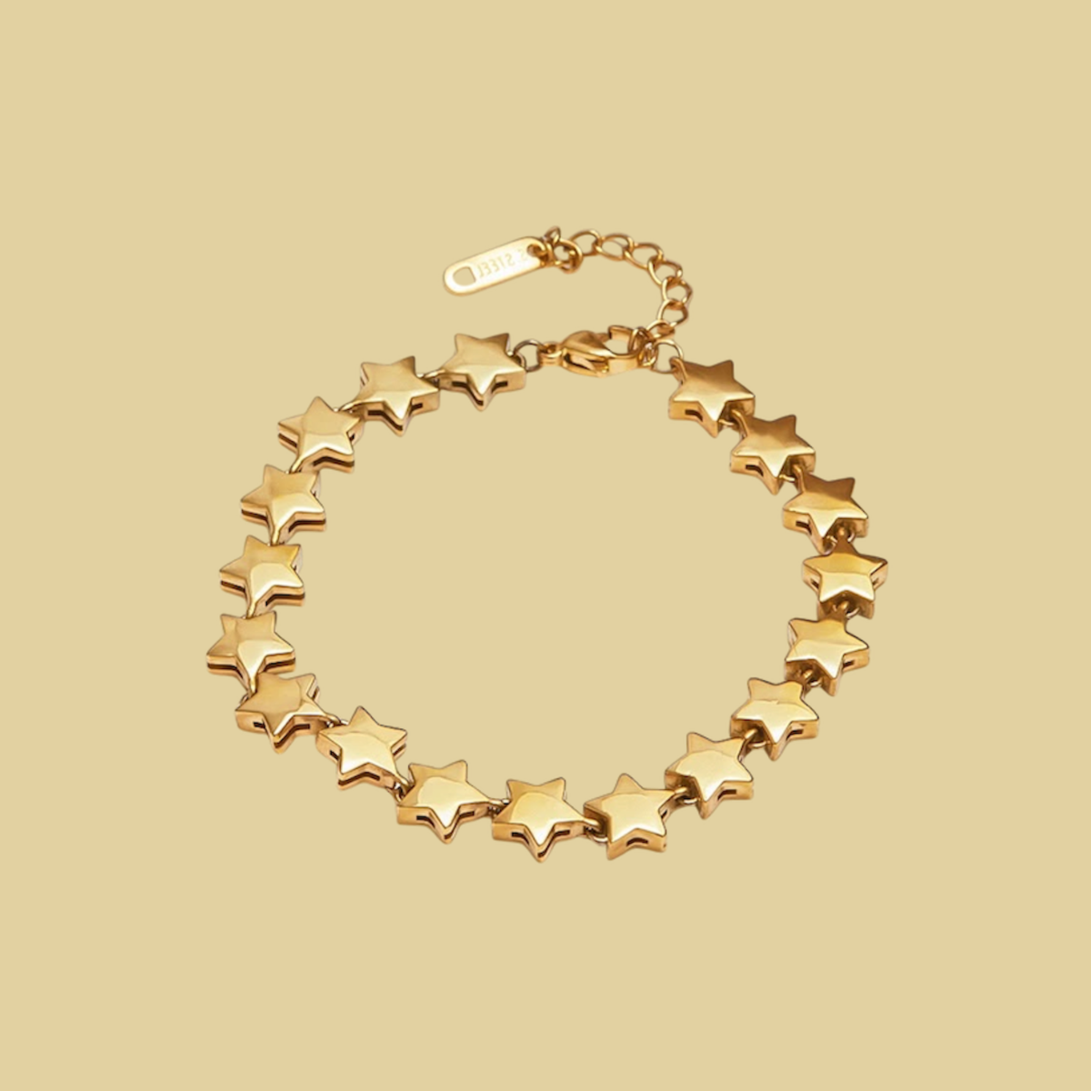 PULSERA ESTRELLAS PEGADAS