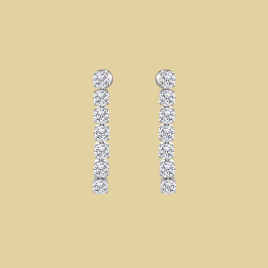 ARETES LINEA DE ZIRCONIA