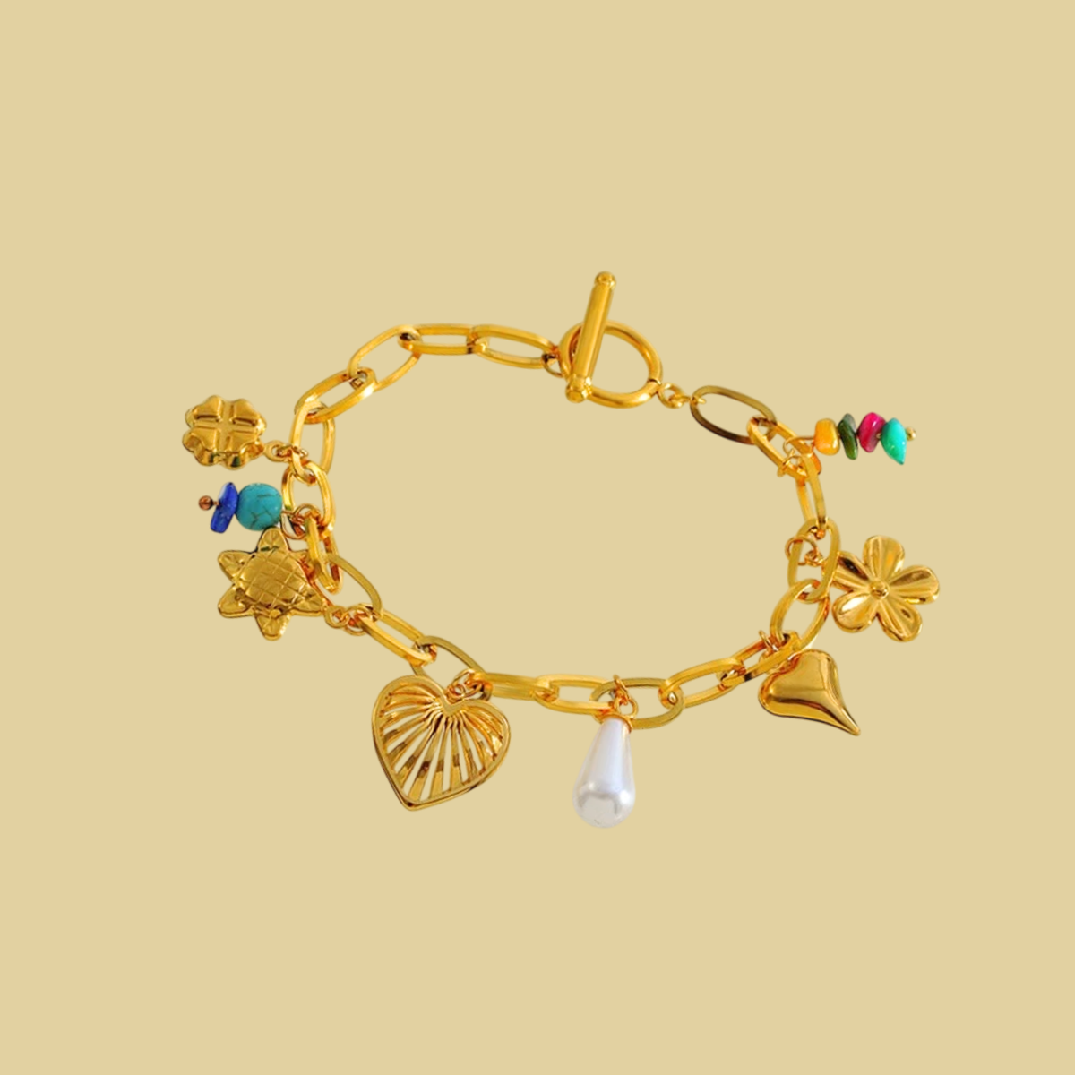 PULSERA DIJES COLGANTES