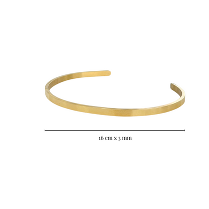 BRAZALETE GRABADO DELGADO
