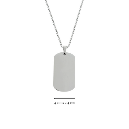 PLACA MILITAR PERSONALIZADA