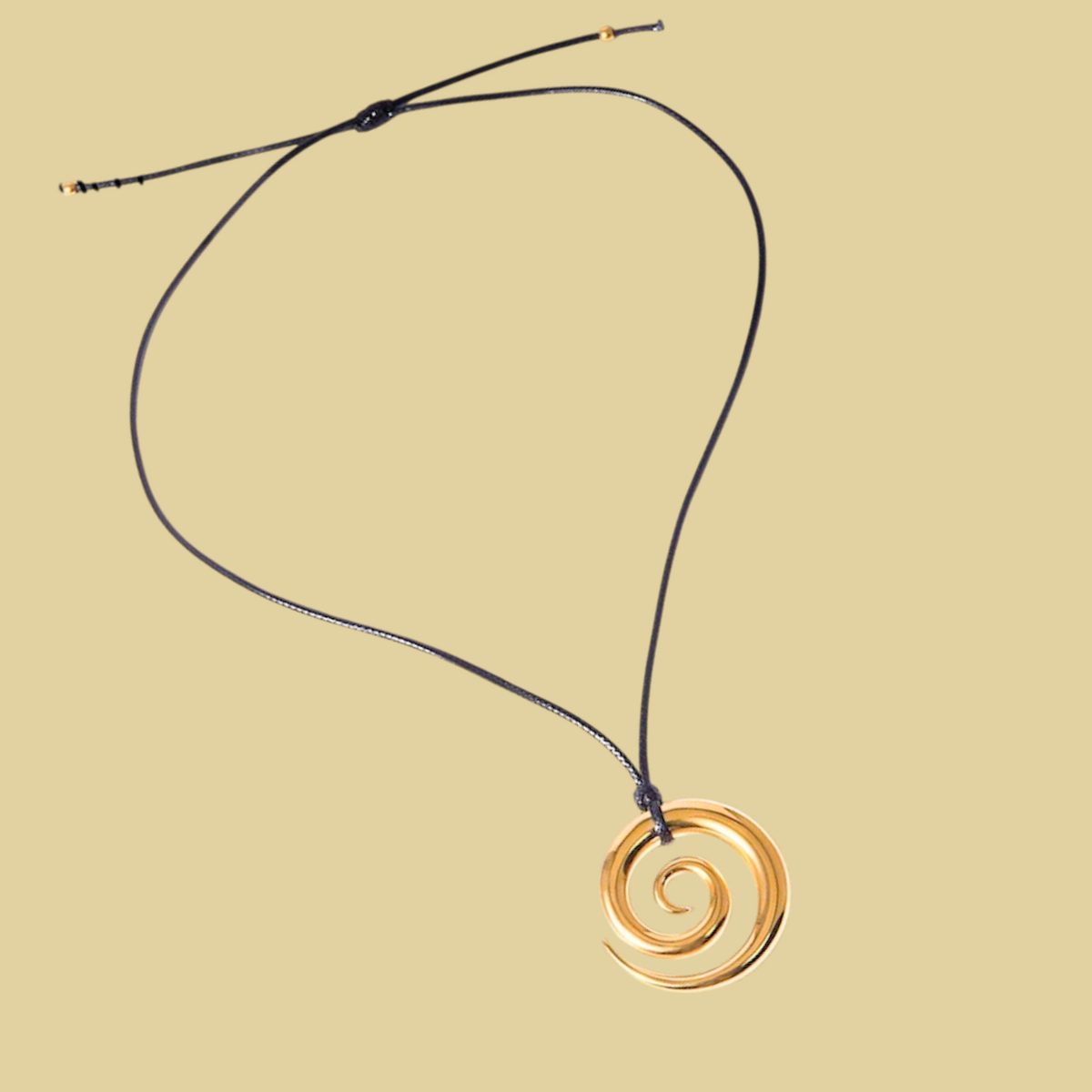 COLLAR CORDON DIJE ESPIRAL
