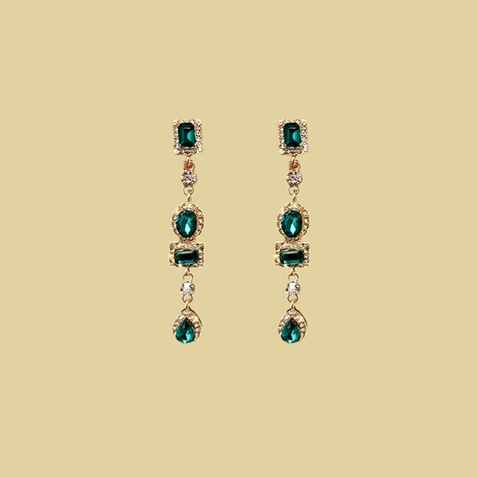 ARETES LARGOS ELEGANTES