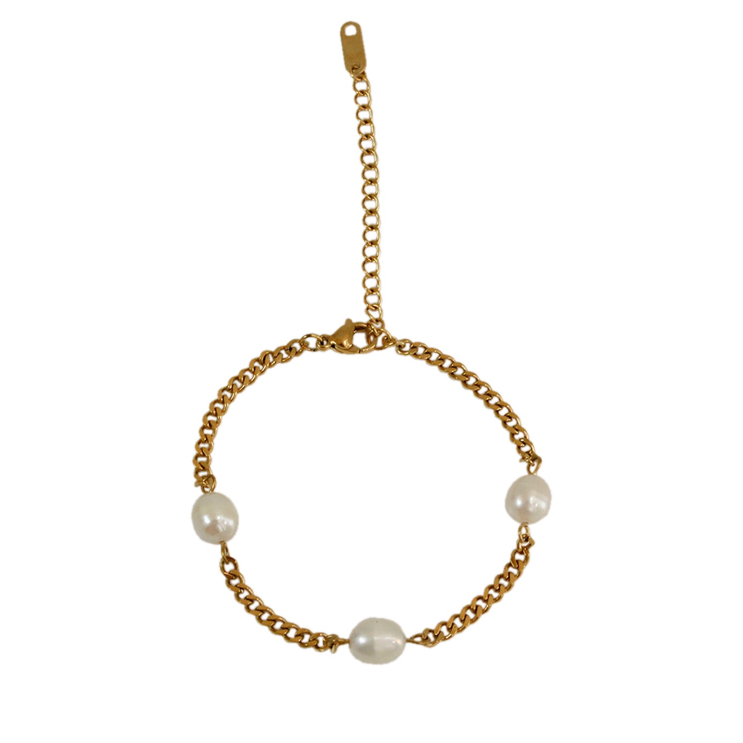 PULSERA 3 PERLAS CHICA