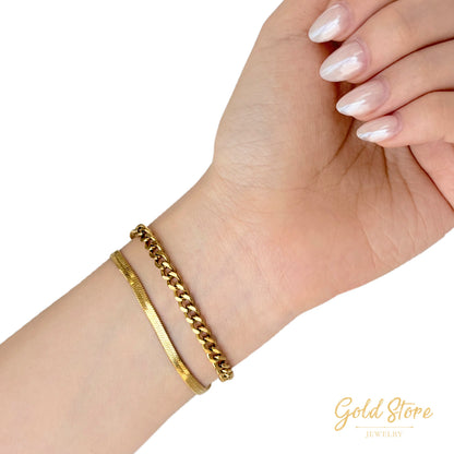 PULSERA DOBLE CADENA